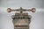 Exceptional antique cast iron bookbinding press dating from around 1900, featuring a highly decorative cast-iron frame,...