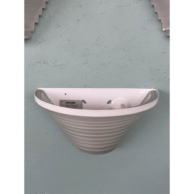 Wall Lights by Angelo Mangiarotti for Artemide, 1980s, Set of 3 For Sale - Image 6 of 18