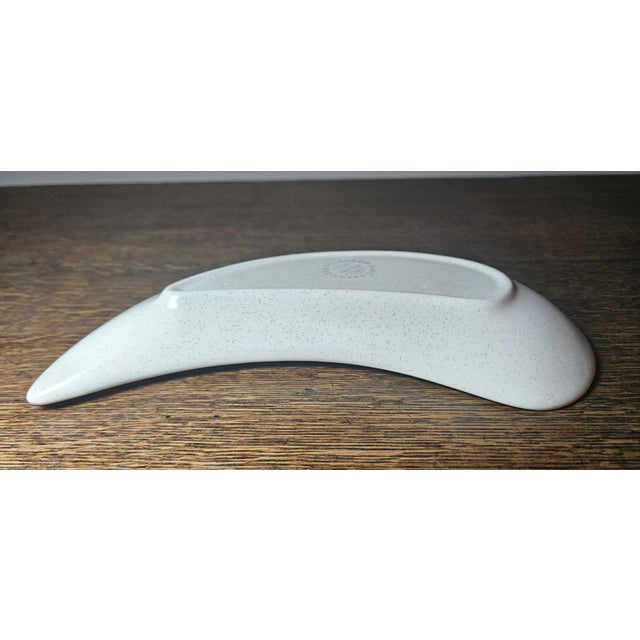 1960s Franciscan "Starburst" Crecent Plate For Sale In Charlotte - Image 6 of 11