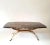Stone Large French Marble and Bronze Coffee Table, 1970 For Sale - Image 7 of 11