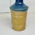Cerulean Mid-Century Boho Chic Americana Folk Art Hand-Thrown Pottery Studio Vase, Artist Signed For Sale - Image 8 of 11