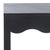 Spritely Home Litith Square Wave Accent Table in Matte Black For Sale - Image 4 of 8