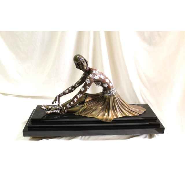 1990s Modern/deco Sculpture Ballerina For Sale - Image 14 of 18