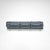 LC3 Down Cushions Y Leather 3-Seater Sofa by Le Corbusier for Cassina, 1990s For Sale - Image 6 of 9