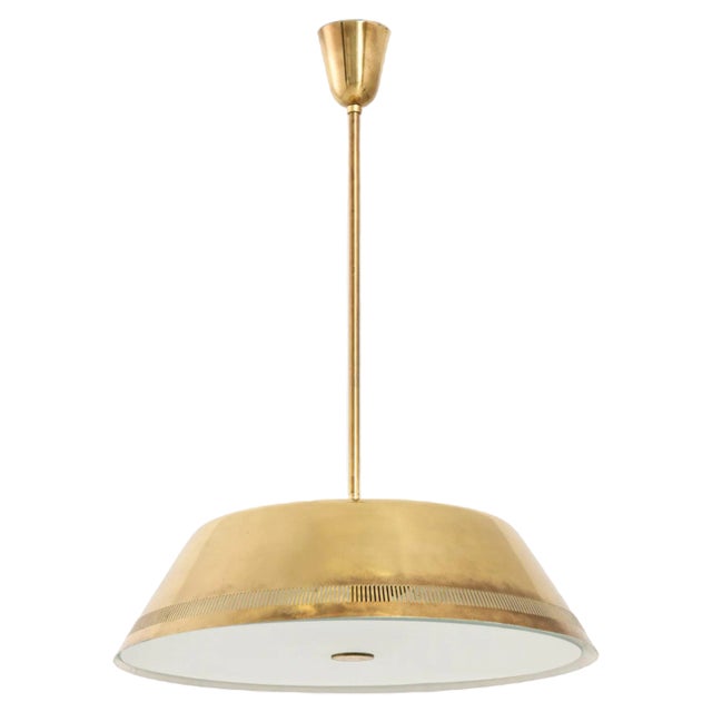 Ceiling Lamp attributed to Idman for Paavo Tynell, 1950s For Sale