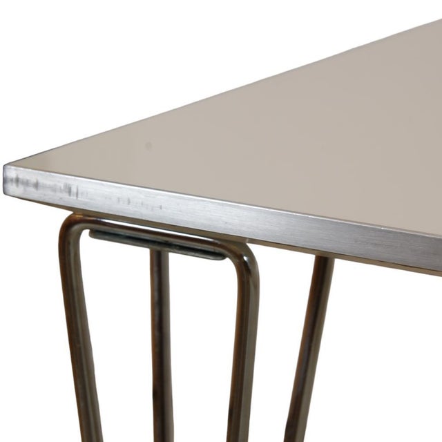 White Square Table by Piet Hein, 1980s For Sale - Image 4 of 9