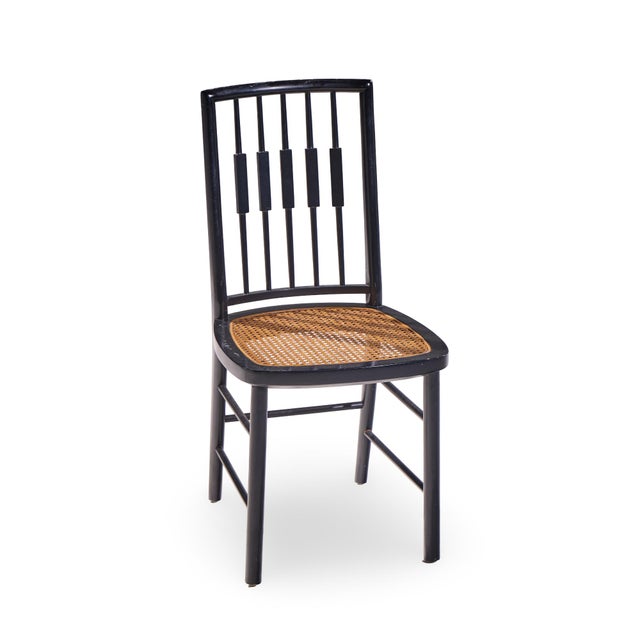 Michael Taylor for Baker Mid Century Dining Chairs - Pair For Sale - Image 10 of 10