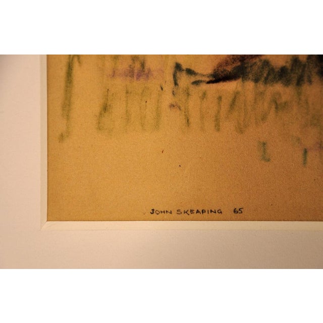 Modern John Rattenbury Skeaping, Into the Final Furlong, 1965, Pastel Drawing, Framed For Sale - Image 3 of 18