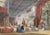 Hand-colored steel engraving of a the Turkish section of the Great Exhibition of 1851 by Lowes Cato Dickinson (British,...