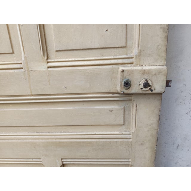 Vintage Cream Fir Doors, Set of 4 For Sale - Image 11 of 18