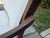 Vintage Hammered Iron Scroll Arm Lounge Chairs With Brass Finials, a Pair For Sale - Image 16 of 18