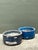 Vintage Distressed Painted Cement Planters - Set of 2 For Sale - Image 4 of 16