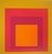 Josef albers (1888-1976) homage to the square: ri d-5 original color silkscreen print on vellum, 19 x 23 cm excellent...