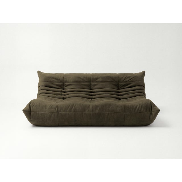 Togo Sofa Set by Michel Ducaroy for Ligne Roset, Set of 5 For Sale - Image 4 of 14