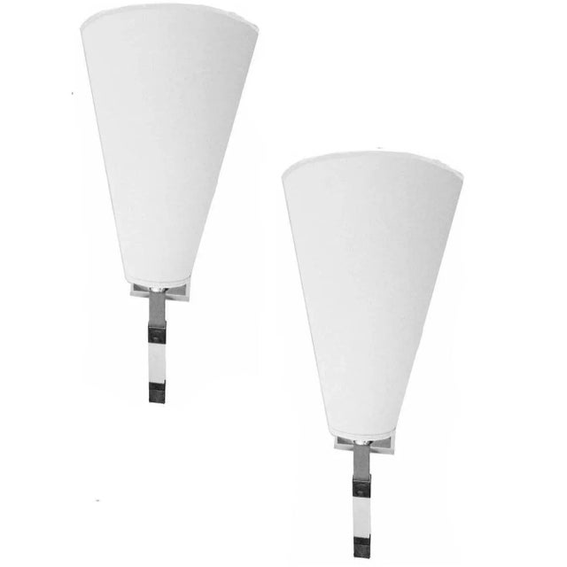 Romeo Rega 1970s Modern Romeo Rega Sconces - a Pair For Sale - Image 4 of 7