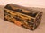 Brown Norman Wedding Chest in Painted Wood, 1800s For Sale - Image 8 of 11