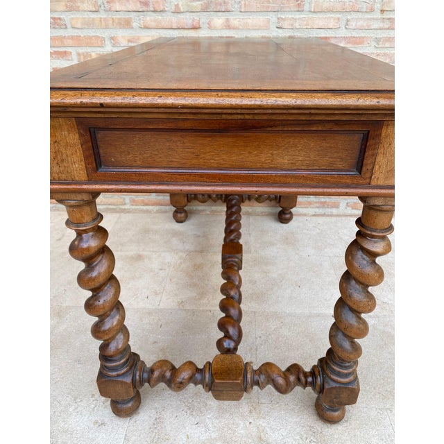 Early 19th Century French Walnut Worktable For Sale - Image 11 of 18