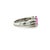 1980s Gia 2.37 Ct. Unheated Pink Sapphire and Diamond Ring, 14k White Gold, Size 6.25 For Sale In Chicago - Image 6 of 10
