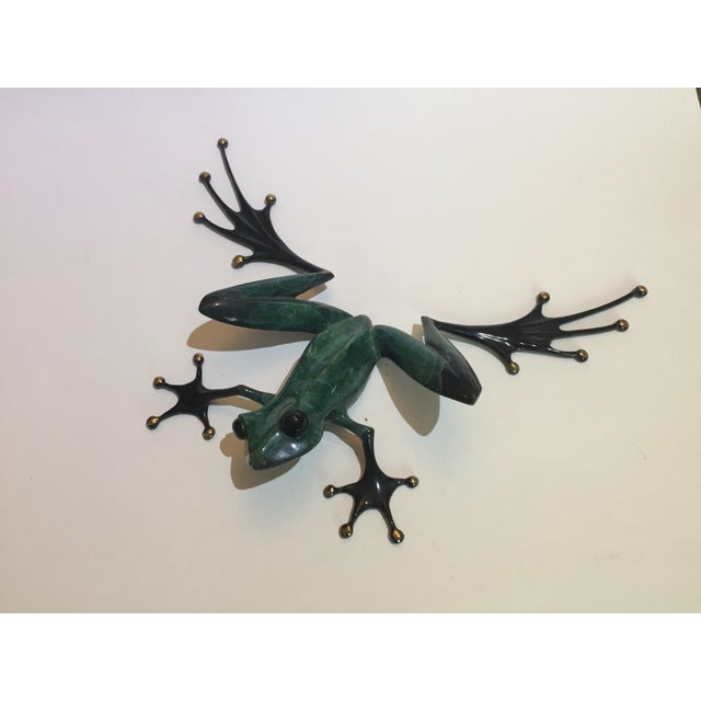 Bronze Frog Figure Ltd Ed Signed and Numbered by Tim Cotterill 1992