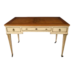 Widdicomb Painted and Gilt Wood Desk