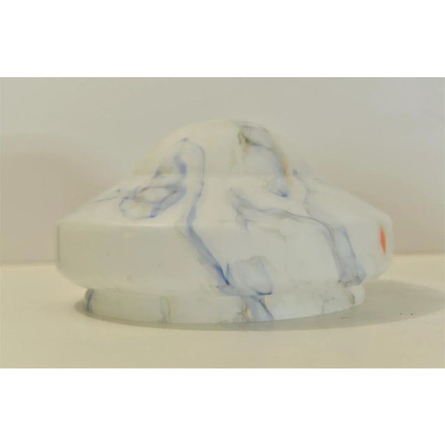 Art Nouveau Wrought Iron and Glass Table Lamp Jugendstil, Sweden, 1920s For Sale - Image 9 of 13