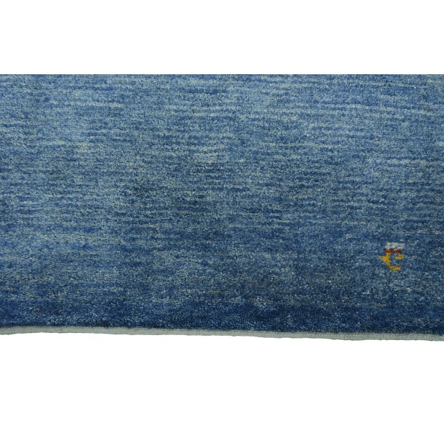 Hand-Knotted Gabbeh Loribaft Rug For Sale - Image 6 of 10