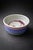 Late 20th Century Late 20th Century Signed Studio Pottery Bowl by Klein Art – Blue & Plum Glaze – 8” Diameter – Organic Modern / Wabi Sabi For Sale - Image 5 of 6