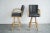 Contemporary 1980s Vintage Upholstered Bar Stools - a Pair For Sale - Image 3 of 5