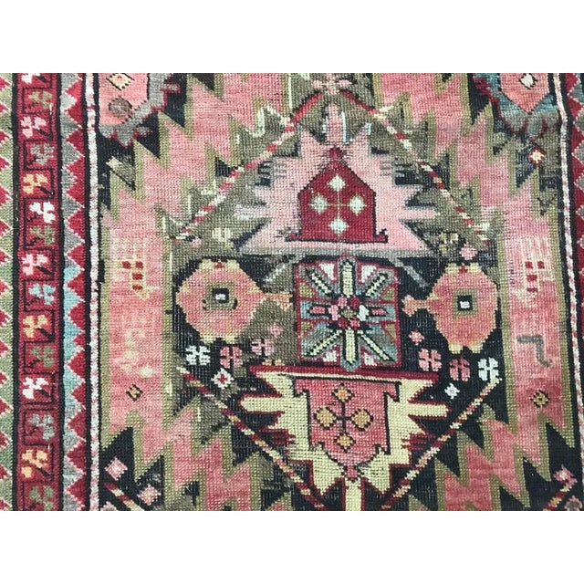 Brown Antique Caucasian Karabagh Rug, 1890s For Sale - Image 8 of 13