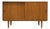Mid Century Modern Oak Sliding Door Credenza – Danish Modern Storage Cabinet, C. 1960’s For Sale