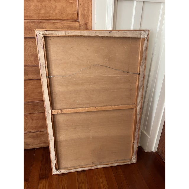 1960s Mid Century Modern Oil on Canvas Dancer For Sale - Image 11 of 13