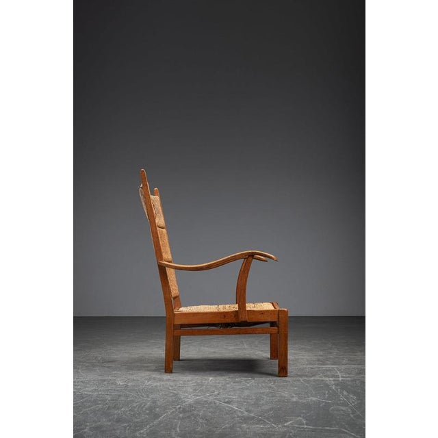 Wood Vintage Lounge Chair in Wood, 1960s For Sale - Image 7 of 18