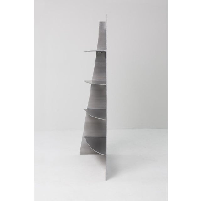 Gray Aluminum Rational Jigsaw Shelf by Studio Julien Manaira For Sale - Image 8 of 14