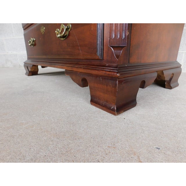 Thomasville Thomasville Cherry Collection Chest on Chest 41.5"w For Sale - Image 4 of 14