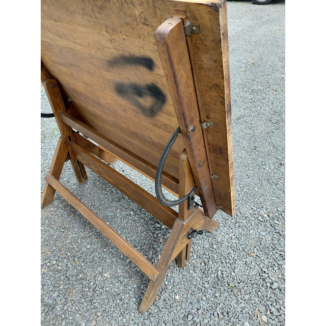 Vintage Hamilton Drafting Table For Sale - Image 9 of 17