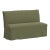 Slipcover Dining Banquette in Zuma Laurel For Sale