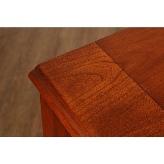 Henkel Harris Georgian Style Cherry Flip Top Server Cabinet For Sale In Philadelphia - Image 6 of 18