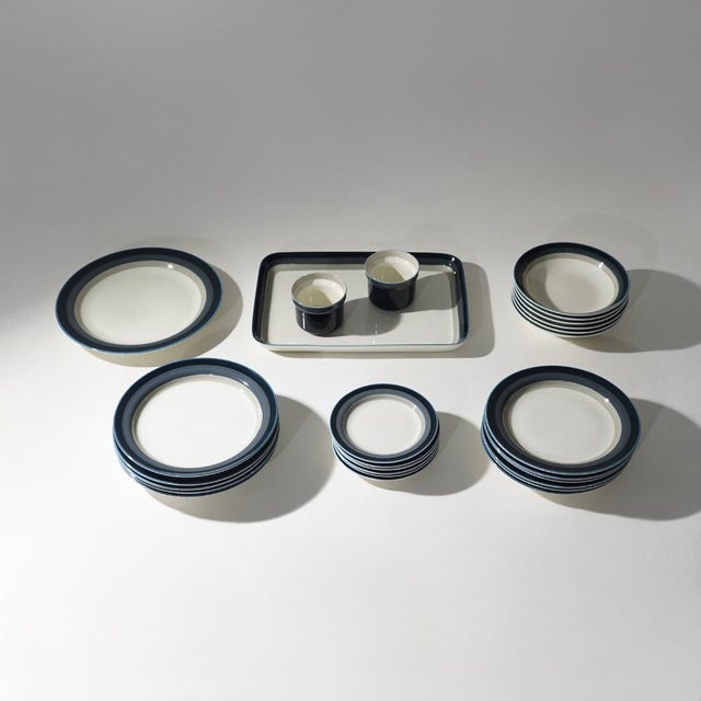 Eco Dinnerware Set by Giovanni Garibaldi for Ginori, 1970s, Set of 27 For Sale - Image 15 of 15