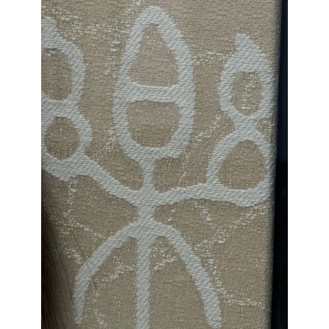 Chinese Ox Bone Calligraphy Brush Pen Shadowbox Wall Art For Sale - Image 9 of 12