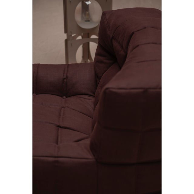 Textile Kashima Lounge Chair by Michel Ducaroy for Ligne Roset, 1970s For Sale - Image 7 of 18