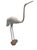 Rustic Vintage Cast Iron Crane Garden Statue For Sale - Image 3 of 12