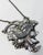 Late 20th Century Late 20th Century Figurative Silverplate Grapevine Motif Liquor Tags - Set of 4 For Sale - Image 5 of 8