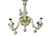 Vintage Chandelier from Capodimonte, Italy, 1950s For Sale - Image 4 of 8
