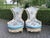 1970 Louis XVI White Beech Turquoise Lounge Chairs-Pair For Sale - Image 12 of 12