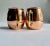 Vintage Pair Copper Barrel Mugs With Brass Handles For Sale In New York - Image 6 of 16