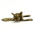 English 1930s English Brass Fox Door Knocker For Sale - Image 3 of 8