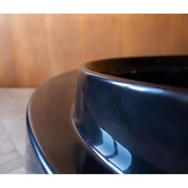 Black Fiberglass Fioriera Side Table from B&b Italia / C&b Italia, 1966 For Sale - Image 12 of 18
