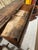Antique Painted Pine Slant-Front Desk With Original Graffiti Patina For Sale - Image 11 of 12