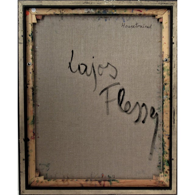 Late 20th Century Lajos Flesser, Housetrained, Circa 1985 For Sale - Image 5 of 7