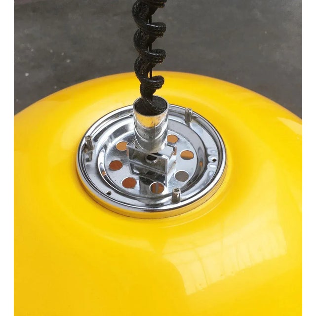 Space Age Cabras Pendant Lamp by Luigi Massoni for Guzzini For Sale - Image 13 of 18